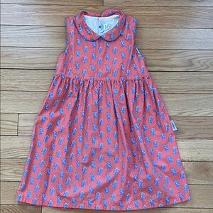 Nantucket Kids Coral Seahorse Dress